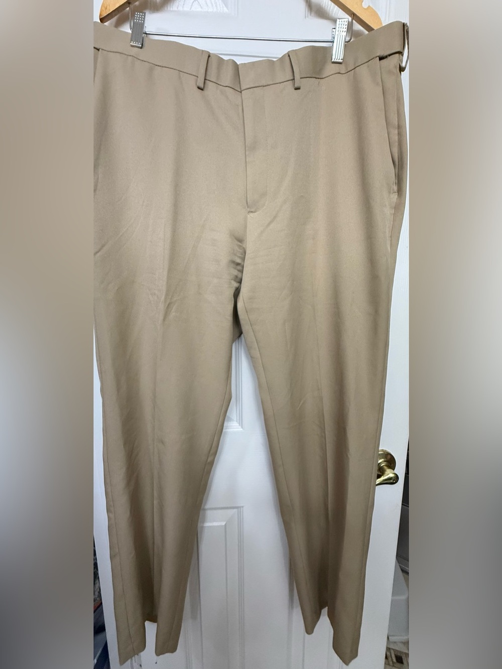 Saddlebred Khaki Dress Pants - Classic Straight Cut 38/30 (216)